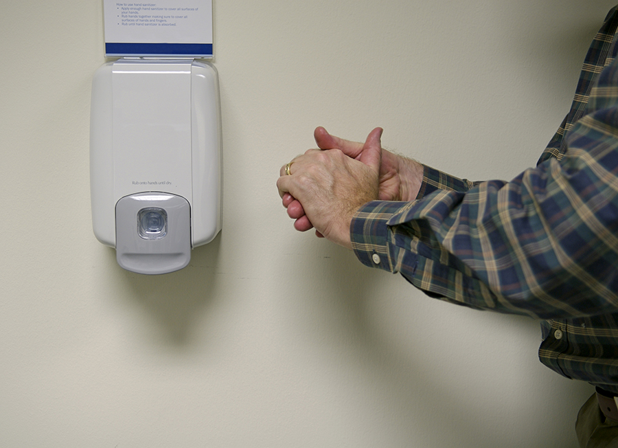 hand-sanitizing-station